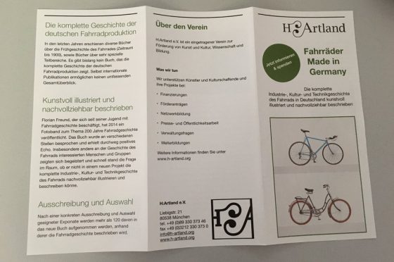 die neuen flyer für fahrräder made in Germany